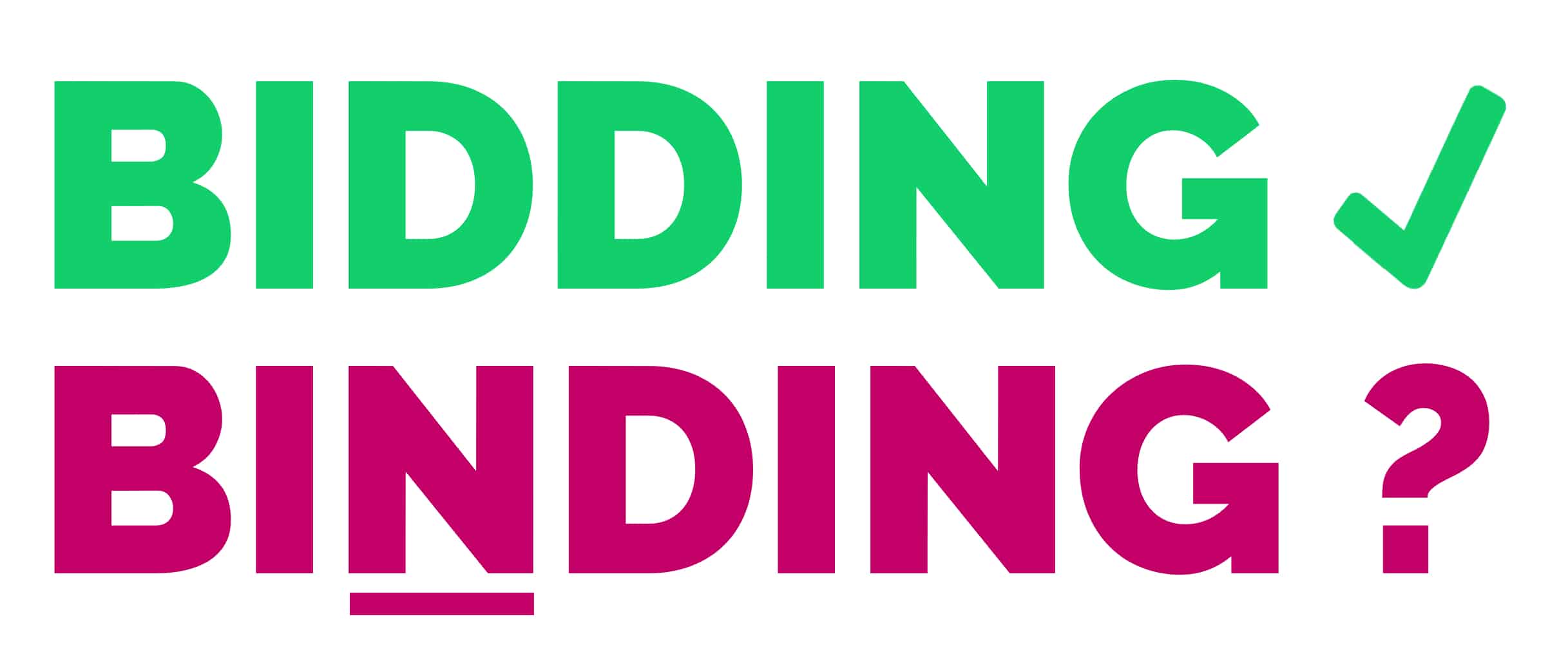 Unconditional Versus Conditional Auction What's The Difference?